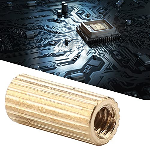 100 Abstandshalter M2*6 M2*7 M2*8, aus Messing für die Leiterplatten-Motherboard-Montage, Widerstandsfähig und Wasserbeständig mit Guter Wärmeleitfähigkeit, Ideal für (M2*7 (100