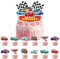49 Stück Auto Cupcake Topper Tortendeko, Cake Topper Cupcake Deko, Party Kuchen Dekoratio, Geburtstagskuchenaufsätze, Torten Deko für Jungs, Tortendeko Kindergeburtstag