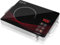 wowspeed Glaskeramikkochfeld, Induktionskochplatte Induktionskochfeld 1 Platte 3500W, Tragbares 20cm Kochplatte, 4 Kochmethode, 3-Stunden-Timer, Stufenlose Einstellung, Touch-Steuerung, 220-240V