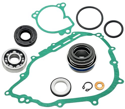 Mabutingti Kit de réparation pompe à eau avec roulement, joint et bague d'étanchéité pour Yama-ha Grizzly 550 Grizzly 700 Rhino 700 Viking 700