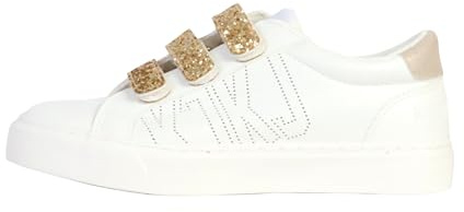 Kaporal Tippyk Damen Sportschuhe, Weiß-Gold, 39 EU