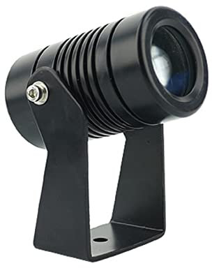 OrbitCob Proiettore LED a Fascio Stretto IP65 Esterno Impermeabile per Facciate Edifici e Illuminazione a Lunga Distanza, Illuminazione Architettonica Proiezione Murale(Bianco Caldo 3000K,3W(AC85-265V