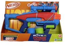 NERF Elite Jr. Voyage Blaster-Set für Kinder ab 6 Jahren, 20 Darts