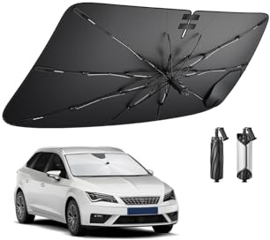 BIBIBO Compatible con Seat Leon Cupra 5F 2013-2019 Parasol Cubiertas Parasol Parabrisas Delantero Parabrisas Auto Parasol Seat Leon Accesorios