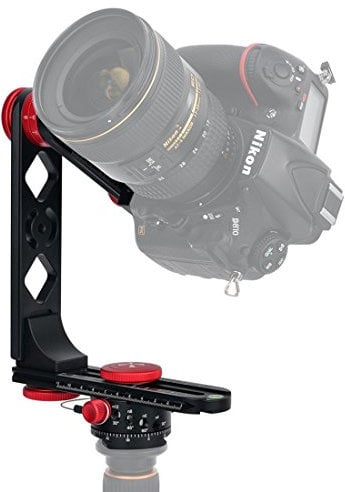 PULUZ 720 Degree Panoramic Aluminum Alloy Panorama Indexing Rotator Ball Head Quick Release Plate Kits for All DSLR Camera (S size Length: 185mm)