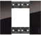Bticino KA4802DG Living Now Placca 2 Posti, Notte