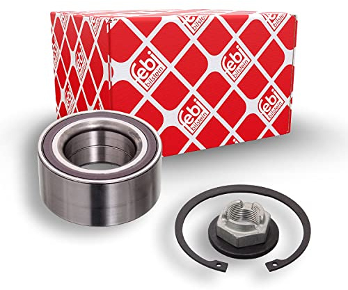 febi bilstein 102786 Wheel Bearing Kit with ABS sensor ring and additional parts, pack of one