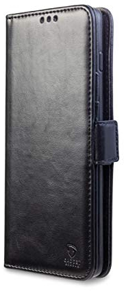 Gadget Armour ® Samsung Case - Premium Leather Magnetic Wallet Cover for Galaxy S10+ / Flip Design Screen Protector – Kickstand For Video Viewing - Supports Wireless Charging - UK Based Company