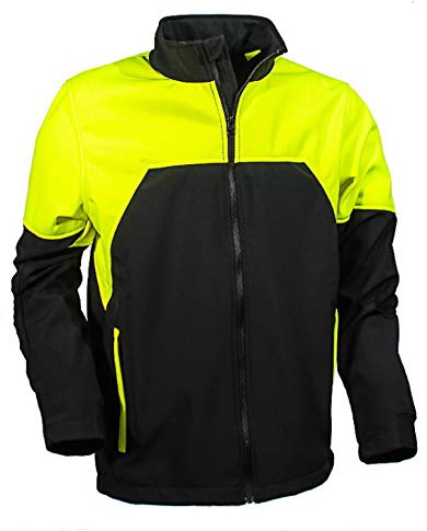 FOREST FIGHTER Start-Up Forstjacke by Francital - Forst-Softshelljacke - Waldjacke - Arbeitsjacke rot-gelb oder schwarz-gelb