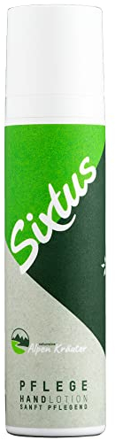 Sixtus Pflege Handlotion - Handcreme zur Pflege der Hände, Creme für alle Hauttypen mit Alpenkräutern - 100 ml