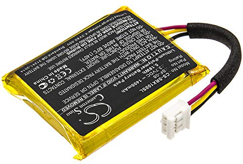 TCTK Akku 1400mAh Kompatibel mit [Sony] SRS-XB10, SRS-XB12, WH-L600 Ersetzt 1-853-641-13, SF-08