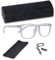 Ziffs Vision® Clear Blue Light Blocking Glasses - Gaming Glasses - Premium Magnetic case & Accessories - Clear Blue Light Glasses Women & Men - British Brand