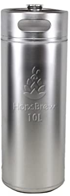 Mini 304 Stainless Steel Keg Growler (10L Standard Silver)