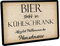 Crealuxe Personalisierbare Fußmatte - Bier Steht im Kühlschrank - Türmatte mit Wunschtext, Name oder Motiv – rutschfest – 60x40 cm – Türvorleger für Innen & Außen – Einzug, Hausflur oder Büro