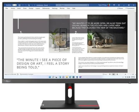 Lenovo ThinkVision S27i-30 27 Full HD LED Monitor - 16:9 - Grigio Tempesta