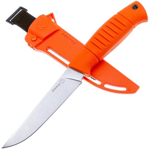 Kizlyar Original Messer — Vector Rescue Orange — Exklusives Messer aus japanischem AUS8 Stahl