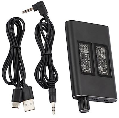 OSALADI Portable Headphone Amplifier for Fi Audio 3.5mm Input for Mobile Phone Laptop