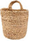 FUWIND Tenture Murale Rotin Panier Planteur IntéRieur ExtéRieur Suspendu Corde Fleur Plante Pot Panier DéCor, Panier de Pot de Fleurs Suspendu S