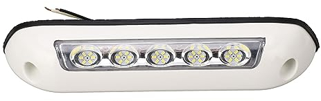 Garosa Wohnmobil-LED-Veranda-Licht, Wohnmobil-Vorzelt-Lichtleiste, 30 LED-Perlen, Wasserdicht, 12 V, 24 V Gleichstrom, für Beleuchtung, 20,3 cm, Außenbeleuchtung