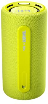LOEWE We. Hear Pro Neon, Haut-Parleur Bluetooth, coopération avec Kylian Mbappé, 100 W, résistant à l'eau IPX6, Portable, Batterie 24h, powerbank