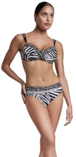 afs international srl David DA24-079 Bikini zebrato Camelia Coppa D, Multicolor, 50