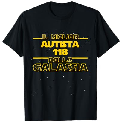 Il Miglior Autista 118 della Galassia Maglietta