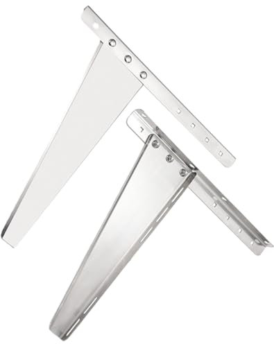 Hoement Soporte de Acero Inoxidable para Aire Acondicionado Soporte de Pared Soporte de Pared para Ventana de Ca