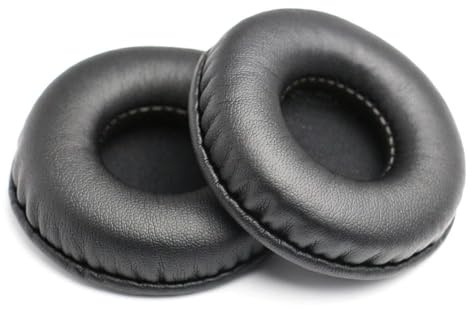 2 x Ersatz-Ohrpolster für Kopfhörer, Ersatz-Ohrpolster, Kopfhörer-Zubehör (45 mm)