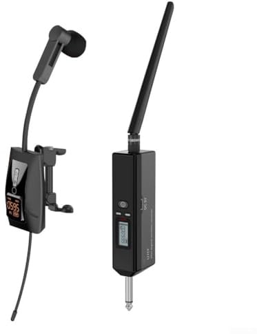 Drahtloses Mikrofon Headset, UHF Wireless Violine Mikrofon System, für Singen, Fitness, Unterricht, Tourguide, Sprachverstärker, Lautsprecher, PA-System