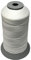 Sattlergarn Zwirn 14x2x3 Polyester 1000m weiß Ø 0,3mm (5001)