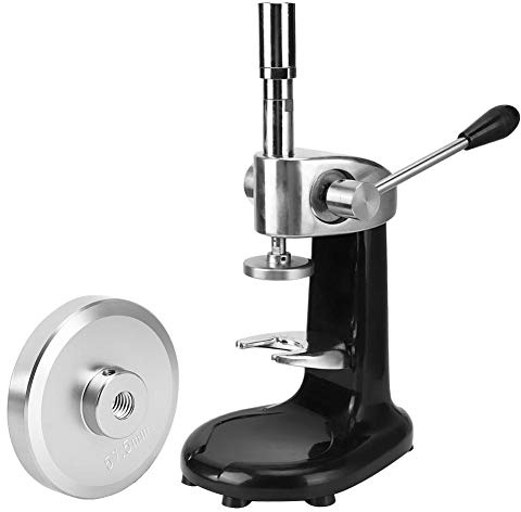 Sorand Edelstahl Manuelle quantitative Kaffeepulverpressmaschine Espresso Tamper Kaffeepulverpresse für den gewerblichen und privaten Gebrauch, Korrosionsbeständig