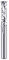 SpeTool Up&Down Fraise Defonceuse 8mm Diamètre de la tige Fraise a Rainurer Fraise CNC Fraise Helicoidale 32mm Longueur de coupe Compression HRC55 Fraise à Bois pour Gravure sur Bois Fraiseuse