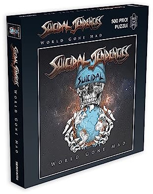 Zee Productions Suicidal Tendencies Jigsaw Puzzle World Gone Mad Cover Nue offiziell 500 Piece