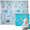 Edibaby, Spielmatte Baby, 1.5cm XPE, Krabbelmatte, 200 x 180cm, Faltbar, Kinder Teppiche, Spielteppich, Schadstofffrei, Play Mat (Sea Edition)