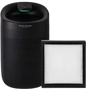 Purificatore d'aria e Deumidificatore JAP Enivio D6-750 ML al Giorno - 25m² - 42 dB Ionizzatore Silenziosa - Muffa e Umidità - Nero