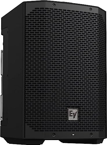 Electro-Voice EVERSE8EU Batteriebetriebener Lautsprecher, schwarzes EU-Kabel, ELE