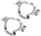 2PCS LED Headlight Adapter Holder Car Headlamp Base Sockets Retainers for LED Headlight Bulb