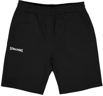 Spalding - Flow Shorts - Trainingshose - Schwarz - Sportswear & Streetwear - Sport - 80% Baumwolle - Größe XL