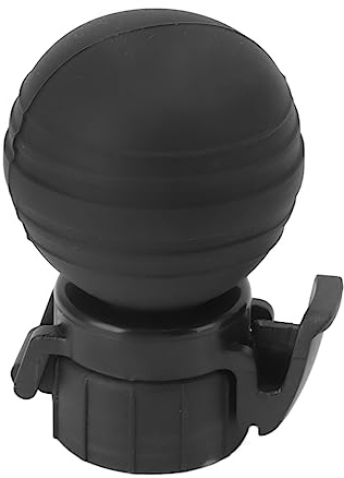 Fizz Keeper Pumpverschluss, Langlebiger, Wiederverwendbarer Getränke-Soda-Flaschenverschluss aus Silikon (Schwarz)
