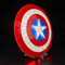 Led Licht Set Kompatibel mit Lego Marvel Captain America’s Shield 76262 (Kein Modell), Dekorationsbeleuchtungsset für Captain America's Shield Kreative Spielzeug