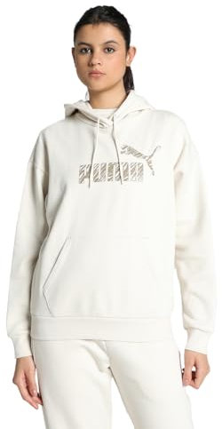 PUMA Unisex Ess+ Animal Hoodie FL Felpe con Cappuccio