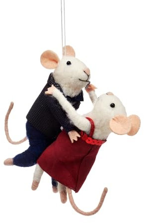 Décoration à suspendre souris dansantes