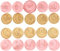 10Pcs Eid Mubarak Cookie Cutters, Eid Cookie Cutter Set Pink Ramadan Cookie Mold Biscuit Molds Cartoon Pattern 3D Cake Baking Tools for DIY Chocolate Candy