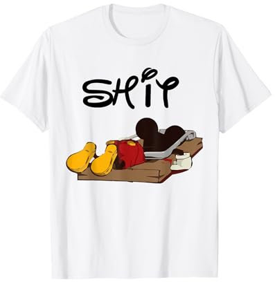 Cartoon Mouse In Trap T-Shirt