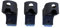 JL House Confezione da 3 accessori per montaggio a parete, compatibile con aspirapolvere Dyson V15 V11 V10 V8 V7, supporto organizer