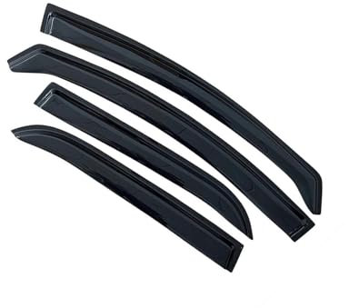 MASHRGX Wetterschutz-Türvisier Wind- Sonnen- Und Regenschutz Seitenfenster-Windabweiser Fenstervisier Für Toyota Für Auris 2007-2018 Auto Windabweiser(for E150 2007-2013)