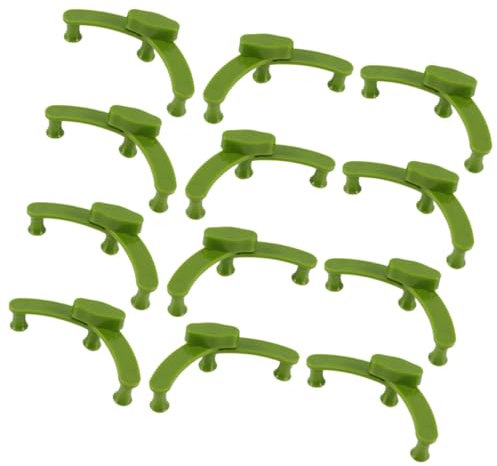 BESPORTBLE 12stücke Zweig Befestigung Klemme Pflanzenklammern Garten Werkzeug Für Obstbäume Pflanzen-trainingsklammern Wiederverwendbare Pflanzenzweigbiegeklammern Gemüseklammern DIY-klammern