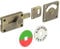 Antique Brass Indicator Lock for Enhanced Privacy - Sliding Bathroom Toilet Door Bolt