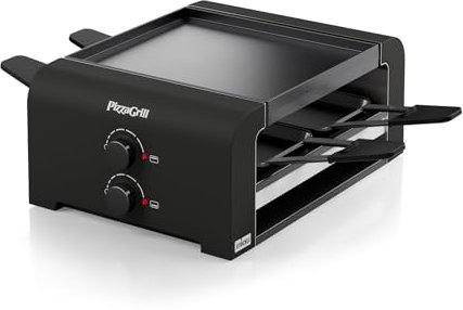 Stöckli Raclette PizzaGrill 4 Black