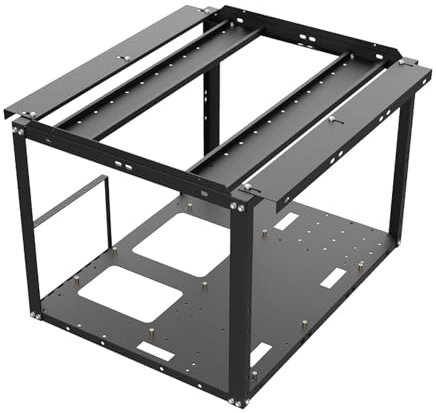 Bergbau -Rig -Rahmen, Computerkoffer, Open -Air -Testbench, leicht zu